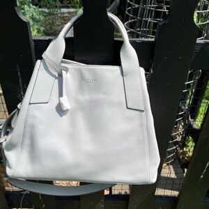 Radley of London Light Grey Very Soft Leather Purse New!